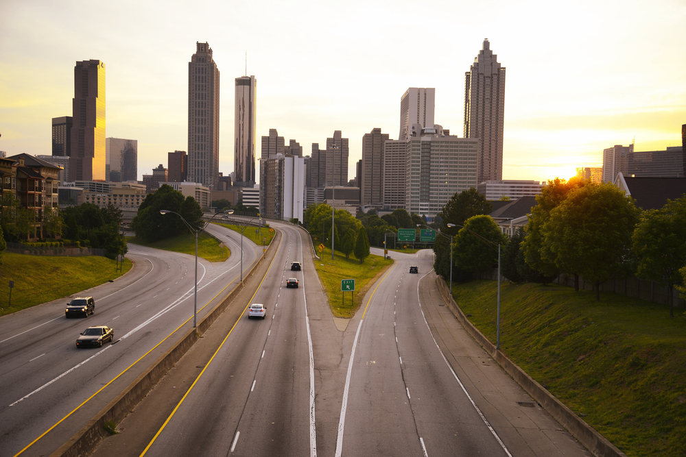 Atlanta skyline, Georgia USA