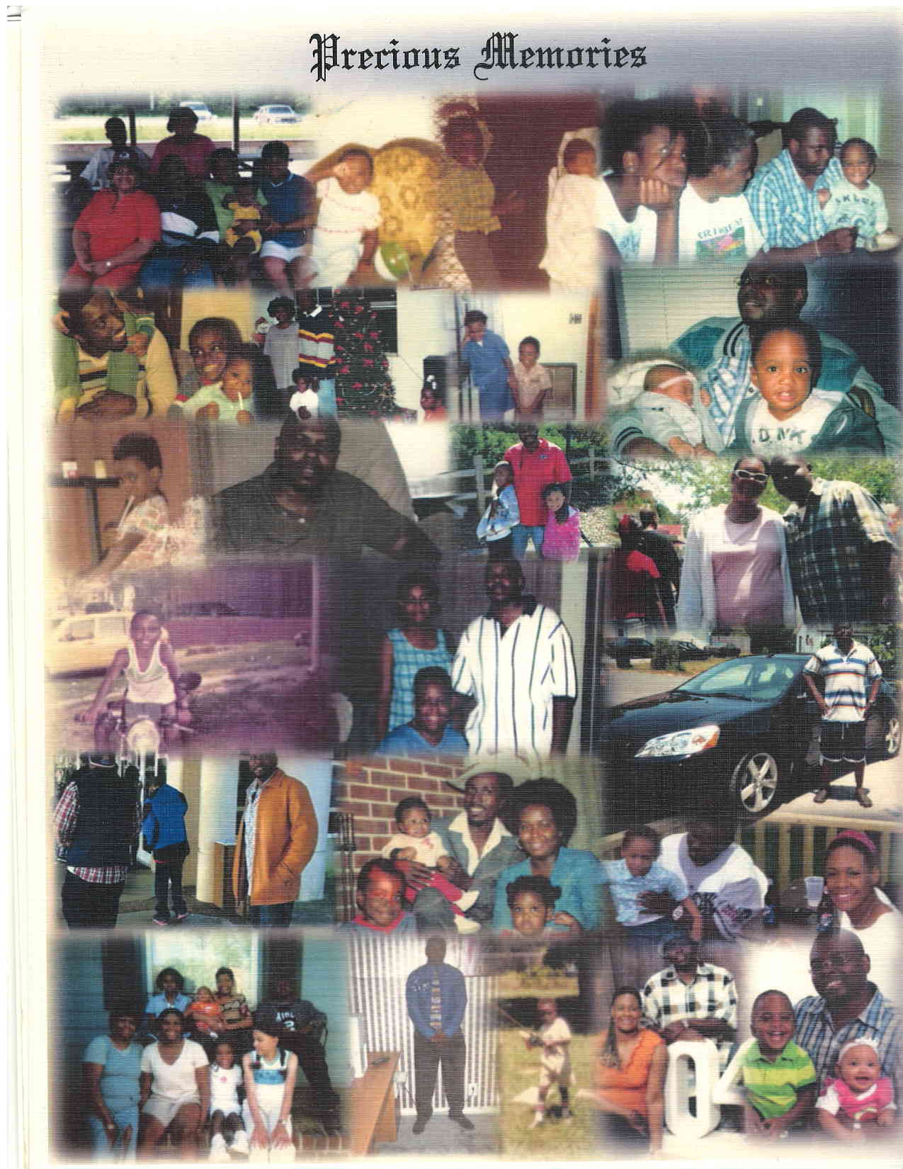 A collage of photos of a man who died way too soon