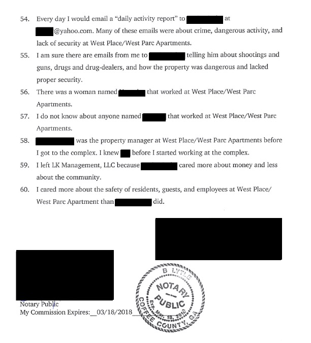 Property Manager's Statement 4