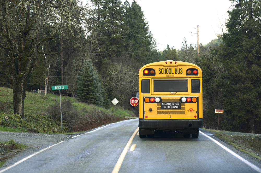 back to school bus stop safety