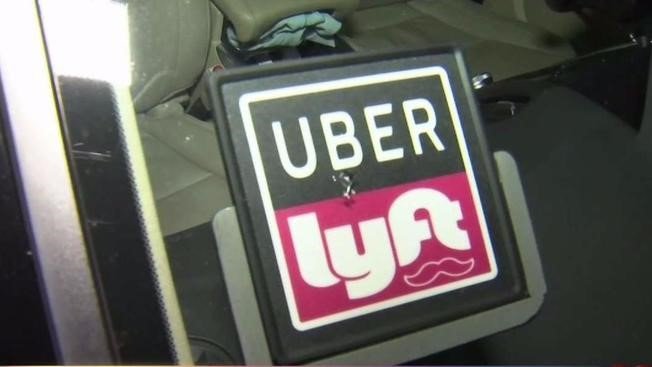 uber/lyft sticker