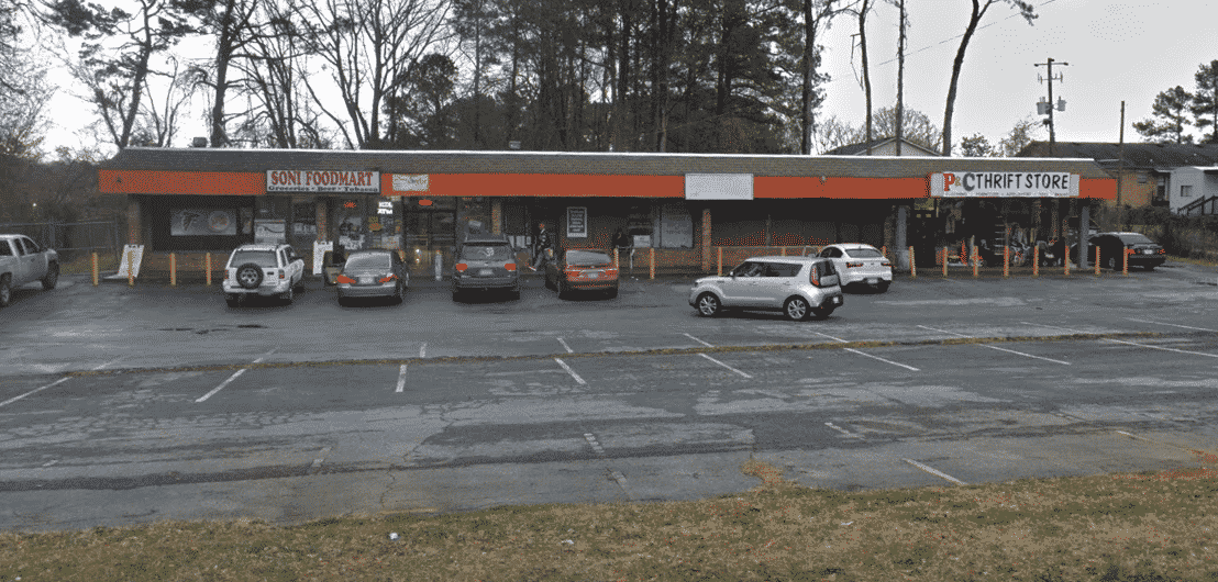 convenient store storefront