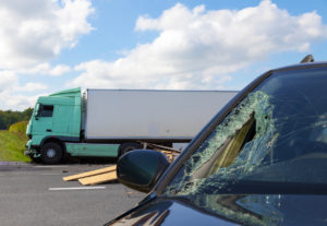 insurance claim with 18 wheeler accident