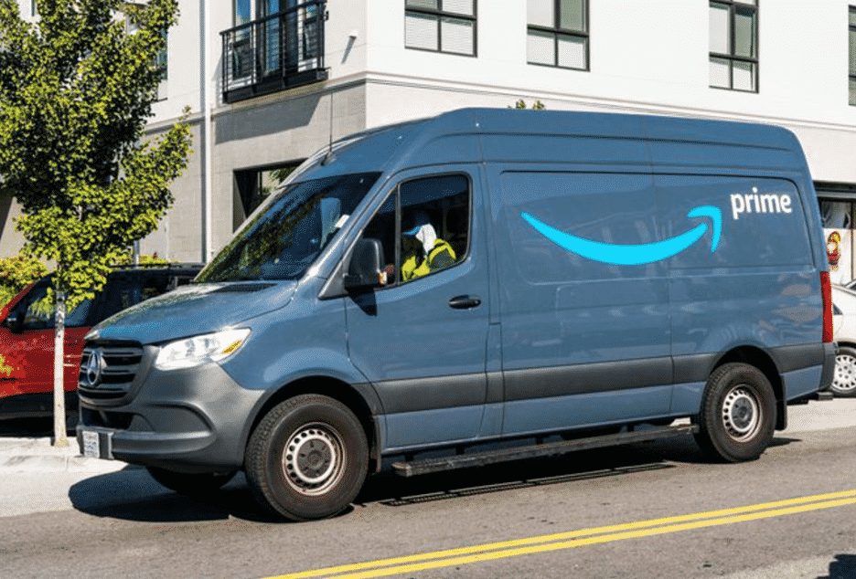 an amazon truck