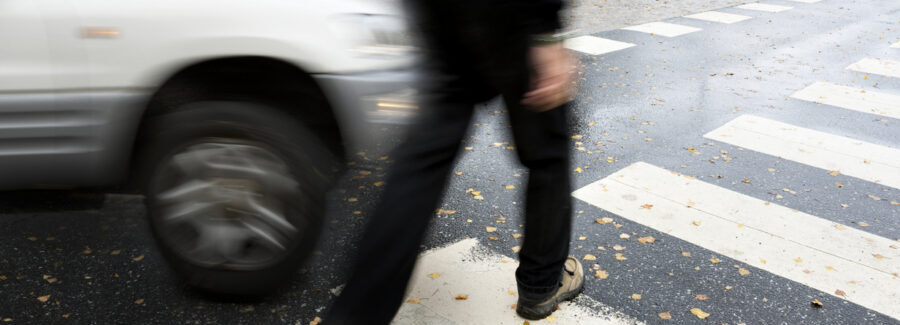 How can I stay safe as a pedestrian?
