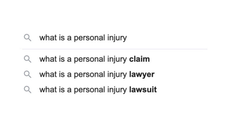 What is a personal injury...