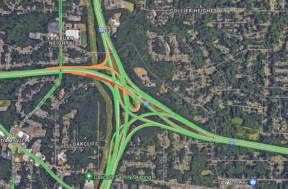 No. 5 – I-20 at I-285 (West)