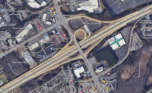 3. I-85 and Indian Trail Lilburn Road