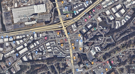 4. I-85 and Jimmy Carter Boulevard